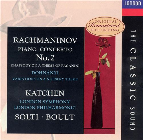 Variations on a Nursery Song, for piano & orchestra, Op. 25