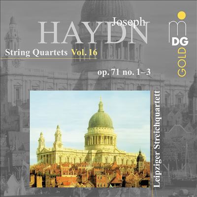 Haydn: String Quartets, Vol. 16 - Op. 71 No. 1-3