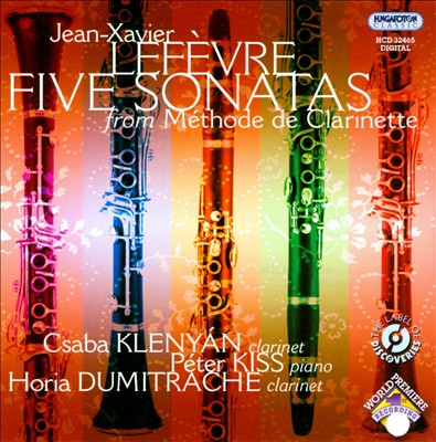 Clarinet Sonata No. 1 in B flat major (from Méthode de clarinette)