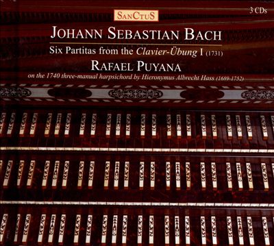 Bach: Six Partitas from the Clavier-Übung 1 (1731)