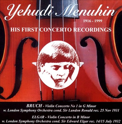 Menuhin First Concerto Recordings