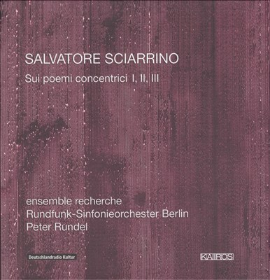 Sui poemi concentrici No. 3, for flute, violin, viola d'amore & orchestra