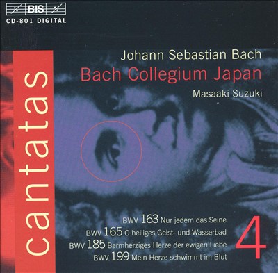 Cantata No. 165, "O heilges Geist- und Wasserbad," BWV 165 (BC A90)