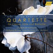 Carl Philipp Emanuel Bach: Quartette für Clavier, Flöte und Bratsche