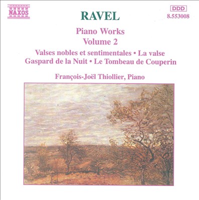 Valses (8) nobles et sentimentales, for piano (or orchestra), M. 61
