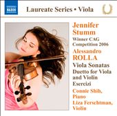 Alessandro Rolla: Viola Sonatas; Duetto for Viola and Violin; Esercizi