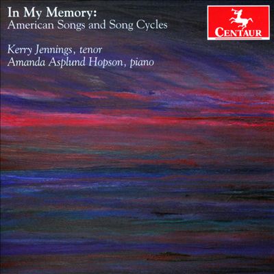 In My Memory: American Songs and Song Cycles