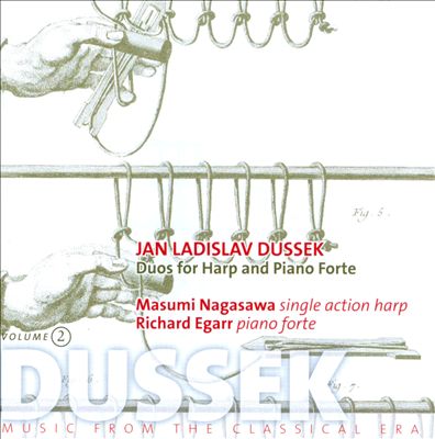 Duettino for harp & piano No. 2 in F major (C. 190)