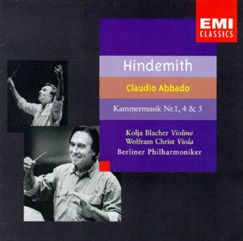 Paul Hindemith: Kammermusik, Nos. 1, 4 & 5