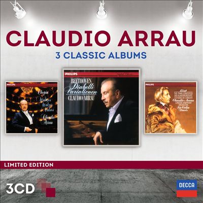Claudio Arrau: 3 Classic Albums
