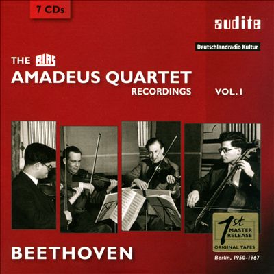 The RIAS Amadeus Quartet Recordings, Vol. 1: Beethoven