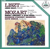 Liszt: Piano Concerto Nos. 1 & 2; Mozart: Concerto for 2 Pianos, K. 365