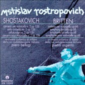Shostakovich: Cello Concerto No. 2 in G Major; Britten: Symphony for Cello and Orchestra, Op. 68