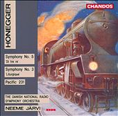 Honegger: Symphony No. 5; Symphony No. 3; Pacific 231