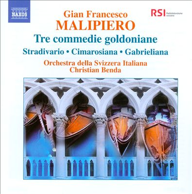 Tre commedie goldoniane, for orchestra