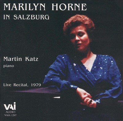 Marilyn Horne In Salzburg