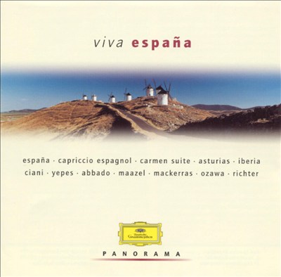 España, rhapsody for orchestra, also arranged for 2 pianos