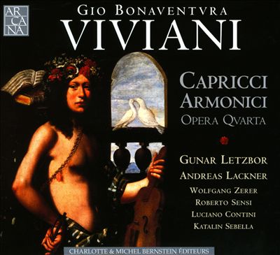 Caprici armonici da chiesa e da camera. . .sinfonie, arie, capricci, etc. for trumpet & continuo,  Op 4