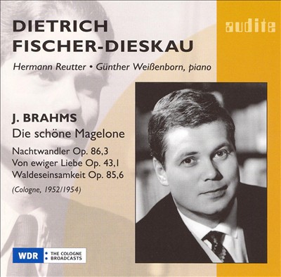 In Waldeinsamkeit ("Ich sass zu deinen Füssen"), song for voice & piano, Op. 85/6