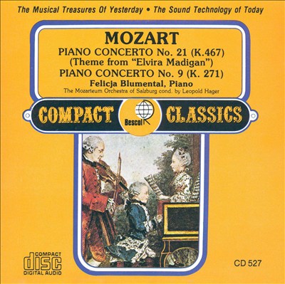 Mozart: Piano Concertos Nos. 21 (Theme from "Elvira Madigan") & 9