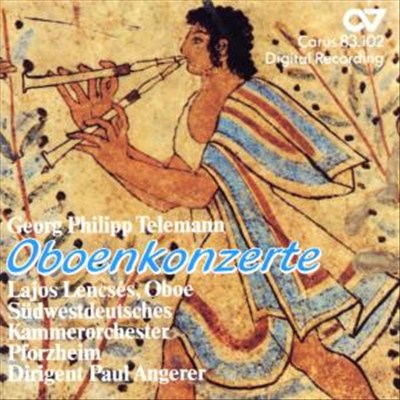 Concerto for oboe, strings & continuo in E minor, TWV 51:e1