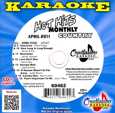 Chartbuster Karaoke: Hot Hits Monthly Country