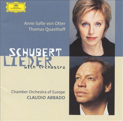 Schubert: Lieder with Orchestra