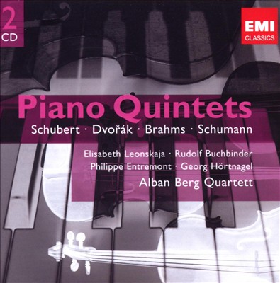 Schubert, Dvorák, Brahms, Schumann: Piano Quintets