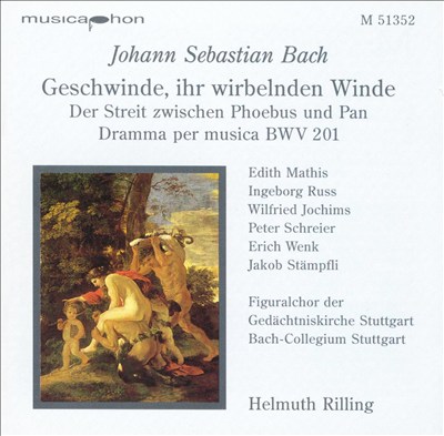 Bach: Geschwinde, ihr wirbelnden Winde - The Contest between Phoebus and Pan BWV 201
