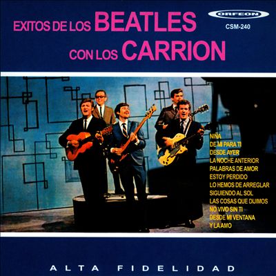 Exitos de Los Beatles Con Los Carrion