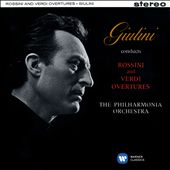 Giulini conducts Rossini and Verdi Overtures