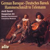 German Baroque-Deutsches Barock: Hammerschmidt to Telemann