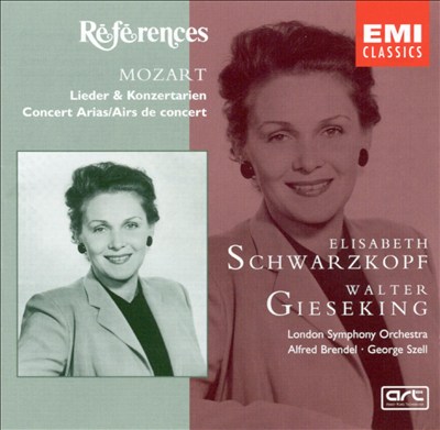 Mozart: Lieder & Concert Arias