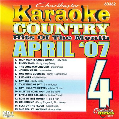 Karaoke: Country Hits of April 2007