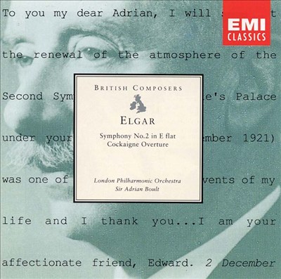 Elgar: Symphony No. 2 in E flat; Cockaigne Overture