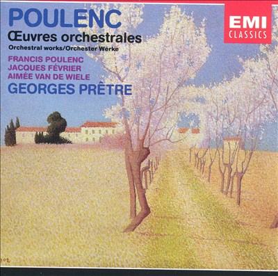 Suite française (d'après Claude Gervaise), for winds, percussion & harpsichord, FP 80a