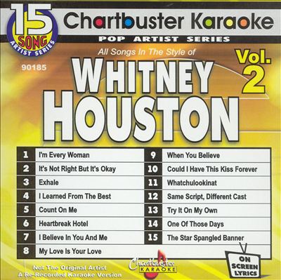 Chartbuster Karaoke: Whitney Houston, Vol. 2