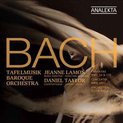 Bach: Cantatas BWV 54 & 170; Concerto BWV 1060; Suite BWV 1067