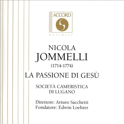 Nicola Jommelli: La Passione di Gesù