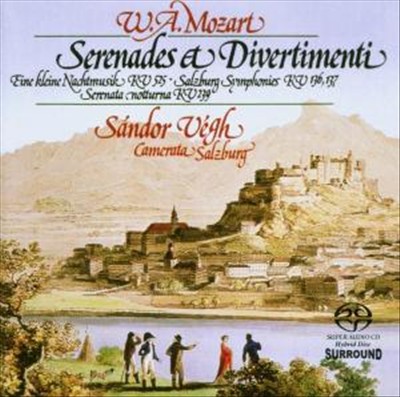 Divertimento for string quartet (or string orchestra) in B flat major ("Salzburg Symphony No. 2"), K. 137 (K. 125b)