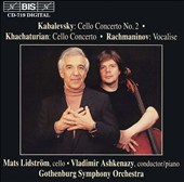 Kabalevsky: Cello Concerto No. 2; Khachaturian: Cello Concerto; Rachmaninov: Vocalise