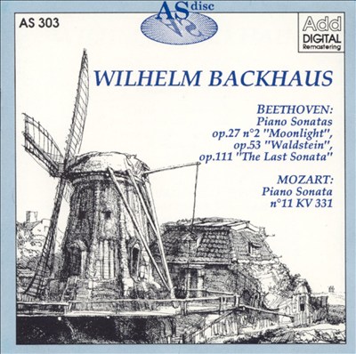 Wilhelm Backhaus Performs Beethoven & Mozart