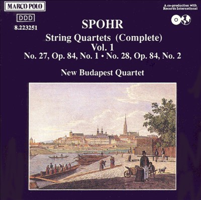 Spohr: Complete String Quartets, Vol. 1