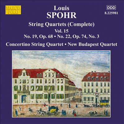 Spohr: Complete String Quartets, Vol. 15