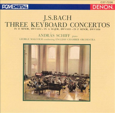 Concerto for harpsichord, strings & continuo No. 5 in F minor, BWV 1056