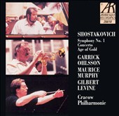 Shostakovich: Symphony No. 1; Concerto; Age of Gold