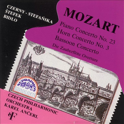 Mozart: Piano Concerto No. 23; Horn Concerto No. 3; Bassoon Concerto