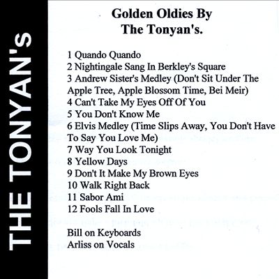 Golden Oldies from the Tonyans
