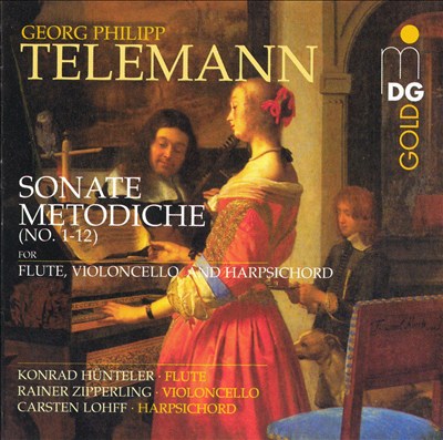 Sonata for violin (or flute) & continuo in E major (Sonate methodiche No. 9), TWV 41:E5