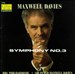 Maxwell Davies: Symphony No. 3